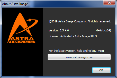 Astra Image PLUS 5.5.4.0