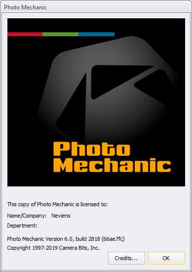 Photo Mechanic 6.0 Build 2818