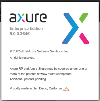 Axure RP Pro / Team / Enterprise 9.0.0.3646