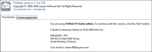 Lauyan TOWeb 7.1.6.769 Studio Edition