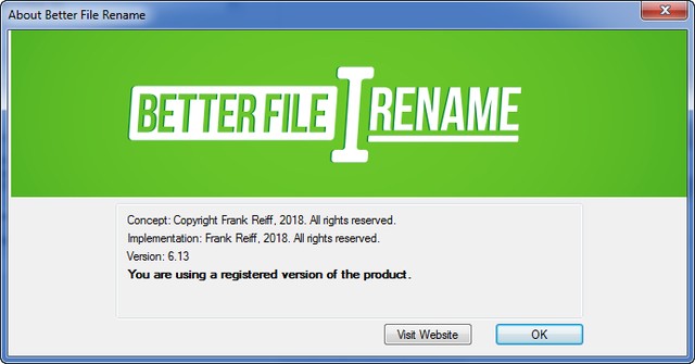 Better File Rename 6.13 + Portable