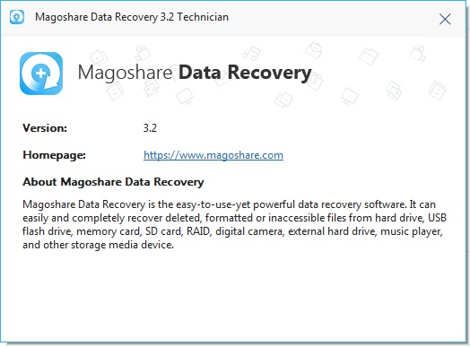 Magoshare Data Recovery 3.2