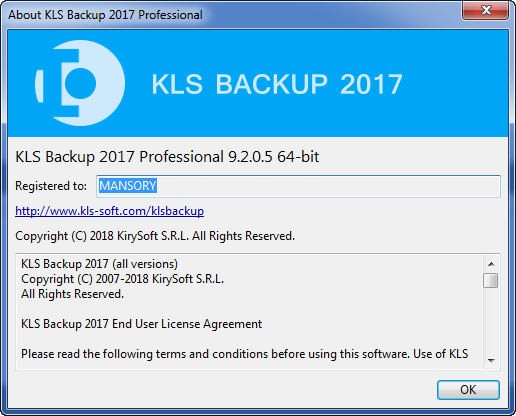 KLS Backup 2017 Professional 9.2.0.5