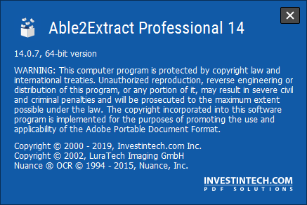 Able2Extract Professional 14.0.7.0