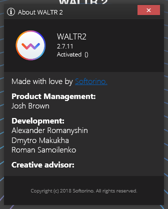 Softorino WALTR 2.7.11