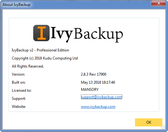 IvyBackup 2.8.3 Rev 17900