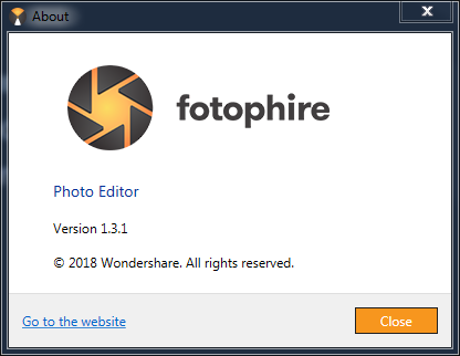 Wondershare Fotophire 1.3.1