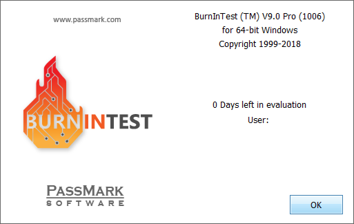PassMark BurnInTest Pro 9.0 Build 1006