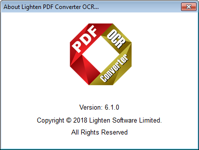 Lighten PDF Converter OCR 6.1.0