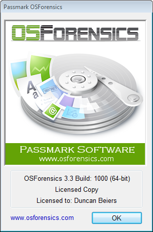 PassMark OSForensics Professional 3.3 Build 1000 Final