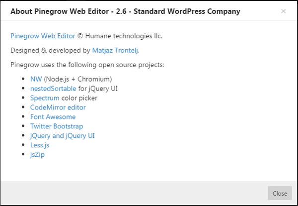 Pinegrow Web Editor Pro 2.6 + Portable