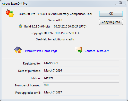 ExamDiff Pro Master Edition 8.0.1.5