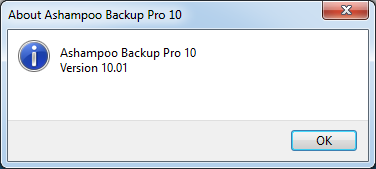 Ashampoo Backup Pro 10.01