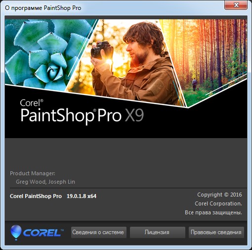 Corel PaintShop Pro X9 19.0.1.8