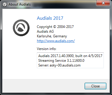 Audials One 2017.1.40.3900