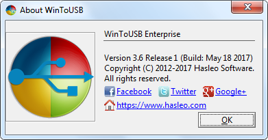 WinToUSB Enterprise 3.6 Release 1 + Portable
