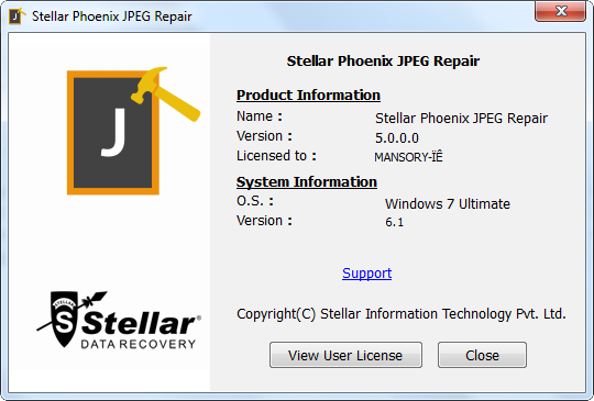 Stellar Phoenix JPEG Repair 5.0.0.0 + Portable