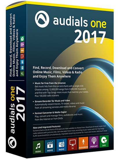 Audials One 2017.1.17.1600