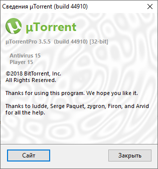 µTorrent Pro 3.5.5 build 44910 Stable + Portable
