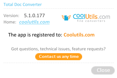 CoolUtils Total Doc Converter