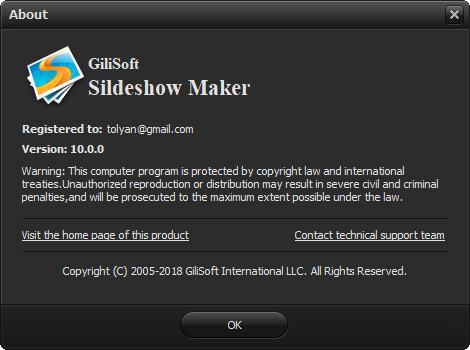 GiliSoft SlideShow Movie Creator