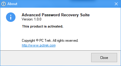 Advanced Password Recovery Suite