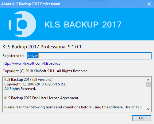 KLS Backup 2017 Professional