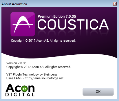Acoustica Premium Edition 7.0.35