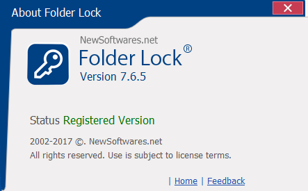 Folder Lock 7.6.5