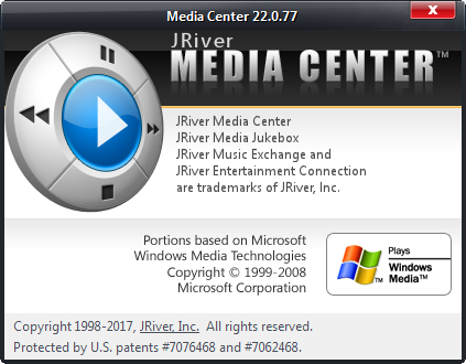 JRiver Media Center 22.0.77