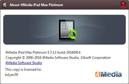 4Media iPad Max Platinum 5.7.13