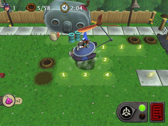 скриншот игры Mole Control