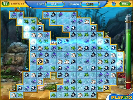 скриншот игры Fishdom 2. Эксклюзив