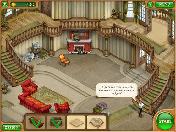 скриншот игры Gardenscapes 2: Mansion Makeover