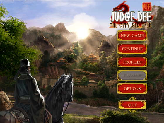 скриншот игры Judge Dee: The City God Case