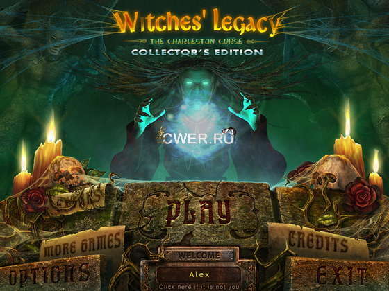 скриншот игры Witches' Legacy: The Charleston Curse Collector's Edition