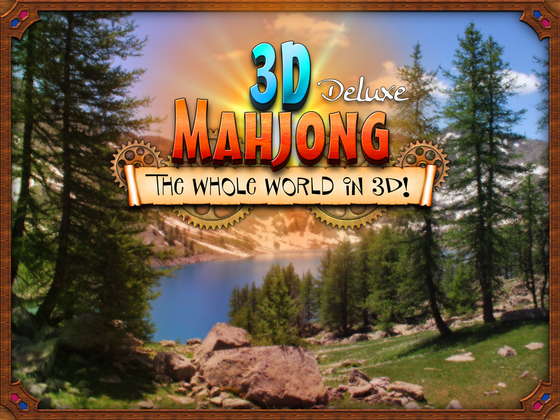 скриншот игры 3D Mahjong Deluxe: The Whole World in 3D!