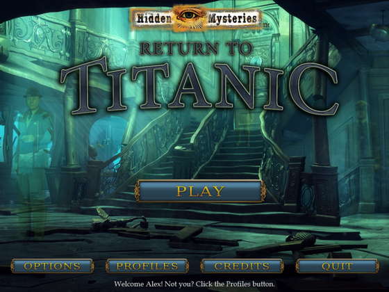 скриншот игры Hidden Mysteries: Return to Titanic