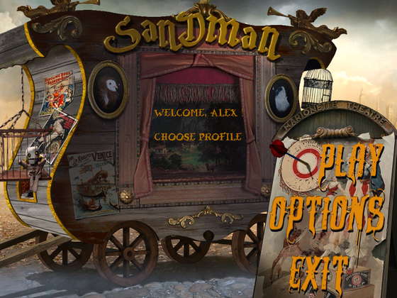 скриншот игры SandMan