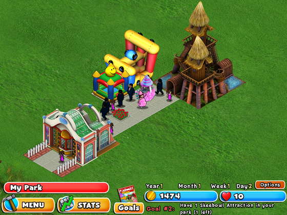 скриншот игры Dream Builder: Amusement Park