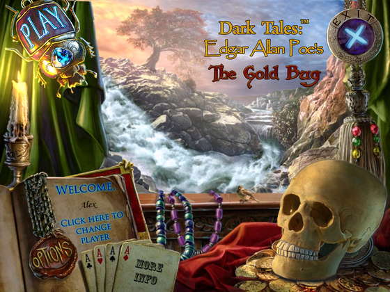 скриншот игры Dark Tales 4: Edgar Allan Poe's The Gold Bug