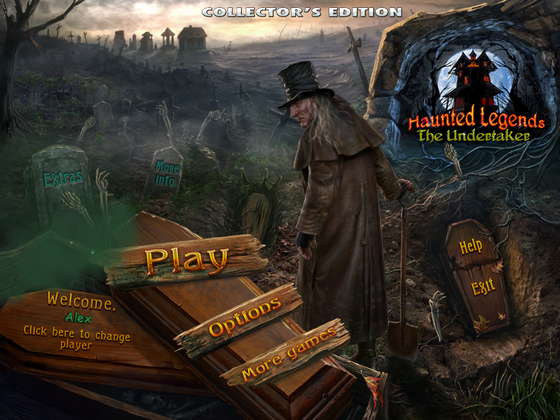 скриншот игры Haunted Legends 3: The Undertaker Collector's Edition