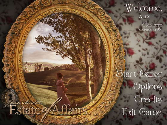 скриншот игры Jane Austen: Estate of Affairs