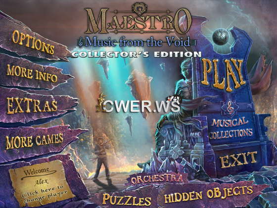 скриншот игры Maestro 3: Music from the Void Collector's Edition