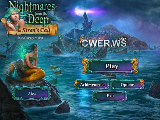 скриншот игры Nightmares from the Deep 2: The Siren's Call