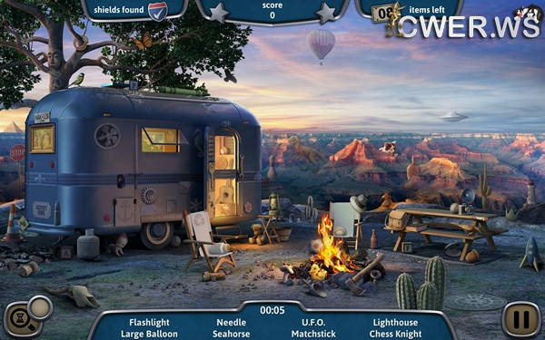 скриншот игры Road Trip USA: A Classic Hidden Object Game