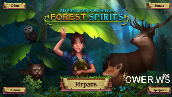 скриншот игры Adventure Mosaics: Forest Spirits