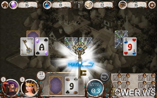скриншот игры Kingdom Builders: Solitaire