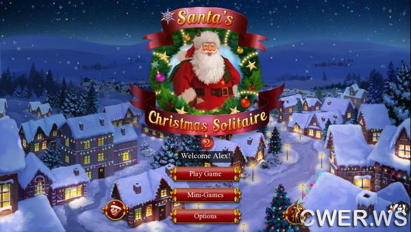 скриншот игры Santa's Christmas Solitaire 2