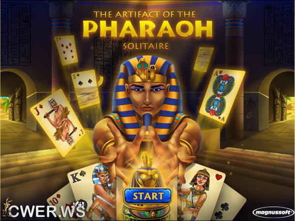 скриншот игры The Artifact of the Pharaoh Solitaire